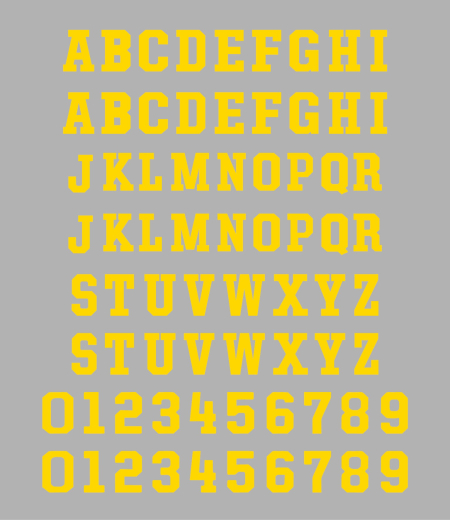 52 Klebebuchstaben und 20 Zahlen Kompakt (Bogen), gelb ab 8 mm 52 Klebebuchstaben und 20 Zahlen Kompakt (Bogen), gelb ab 8 mm